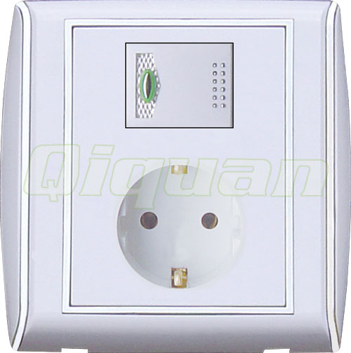 Euro Socket With 1 Switch