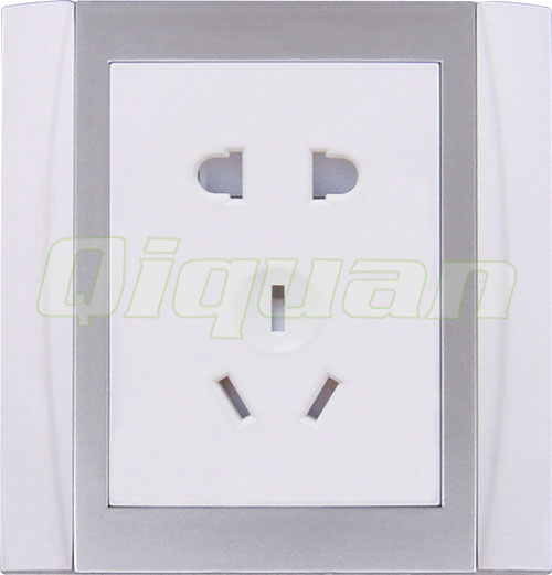 Double Wire Three Pole Socket