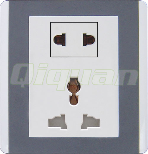 Double Wire Three Pole Socket